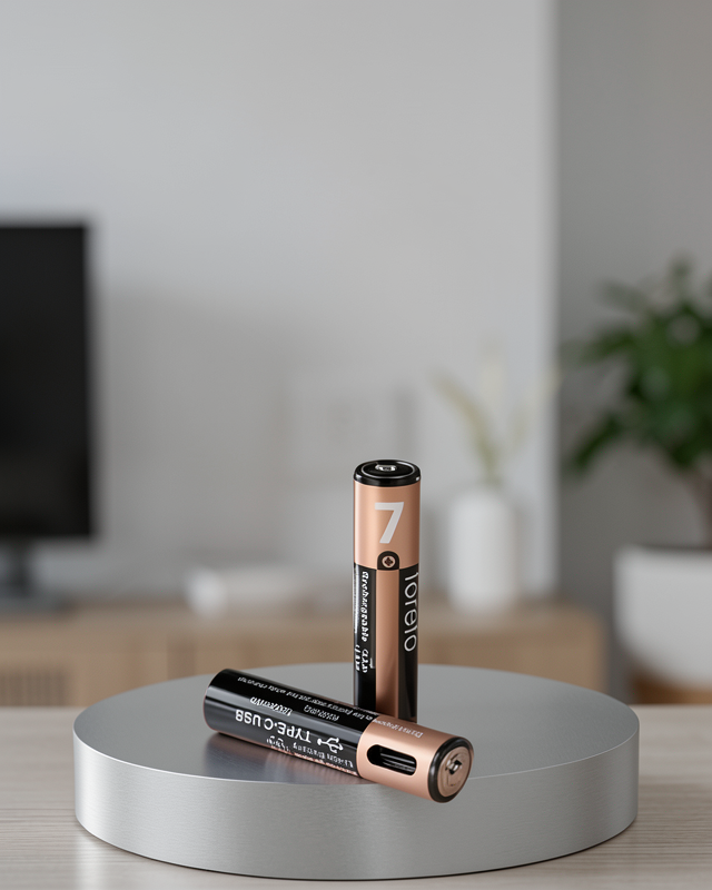 USB Type-C Şarjlı AAA Lityum Pil 1000+ Şarj Döngüsü UCZZZŞARJLIPİL