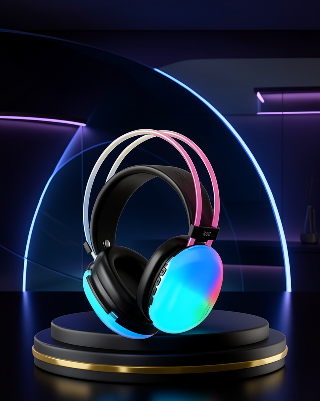 Kablosuz Gaming Kulaklık Uzun Pil Ömrü XUCZPG580KULAKLIKKKKKKK-5