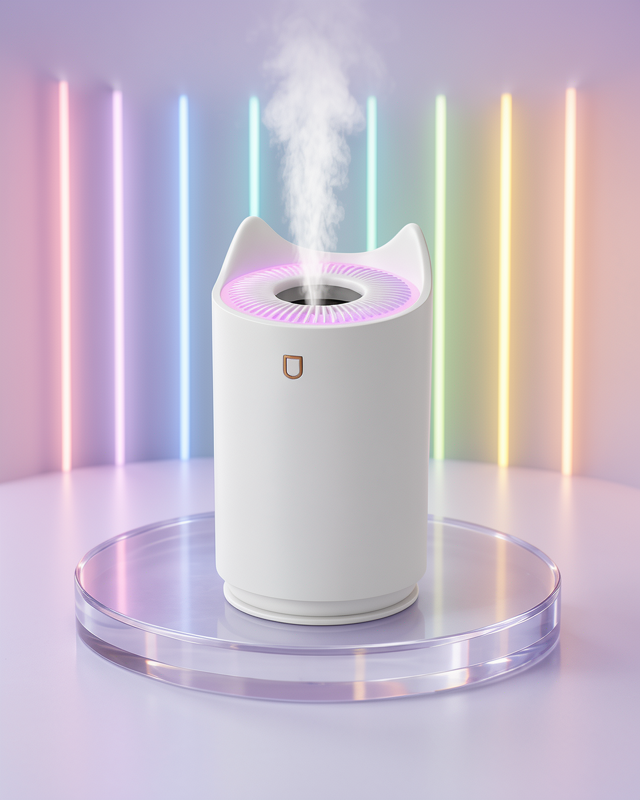 Ultrasonik Nemlendirici LED Işıklı 1L Model UCZZZPDPGK7NEMLENDİRİCİ-2