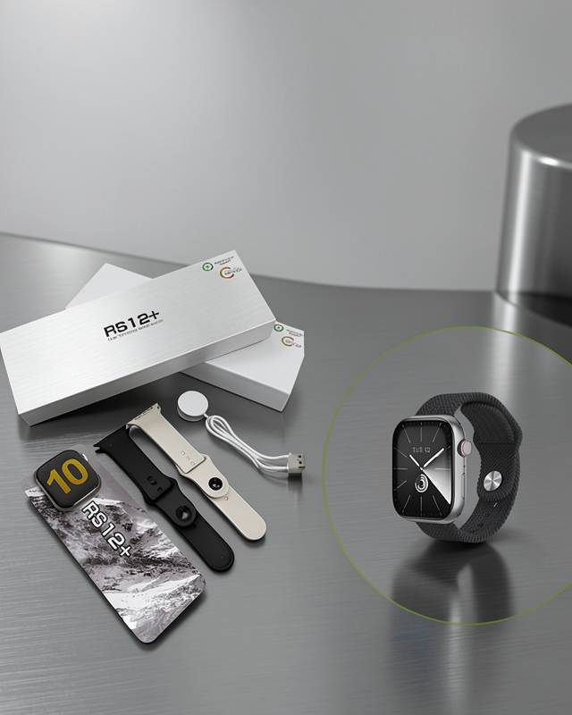 Akıllı Saat 2GB Hafıza Titanyum Kasa RS12 PRO+ 2025 Serisi
