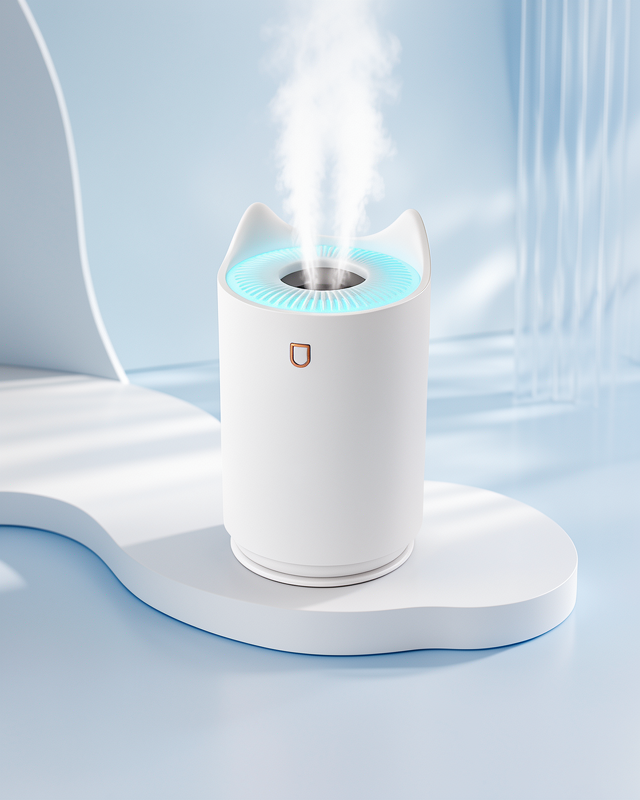 Ultrasonik Nemlendirici 7 Renk LED Işıklı Aroma Difüzör