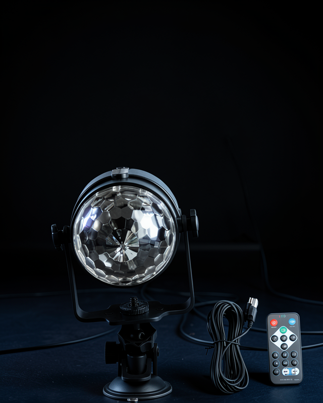 LED Disko Işığı 3W Taşınabilir Kristal Model UCZZZMİNİDİSKOTOPU-4