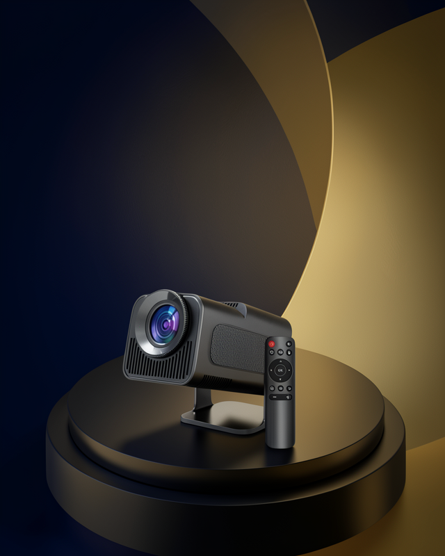 Projektör 1080P Full HD ve 4K Destekli XUCZPROJEKSİYONGAMEBOXX