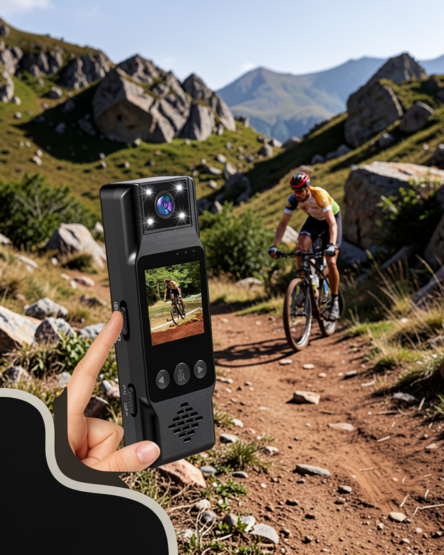 Taşınabilir Kamera WiFi 1.3" TFT Ekran 3MP Fotoğraf 128GB Kart Desteği