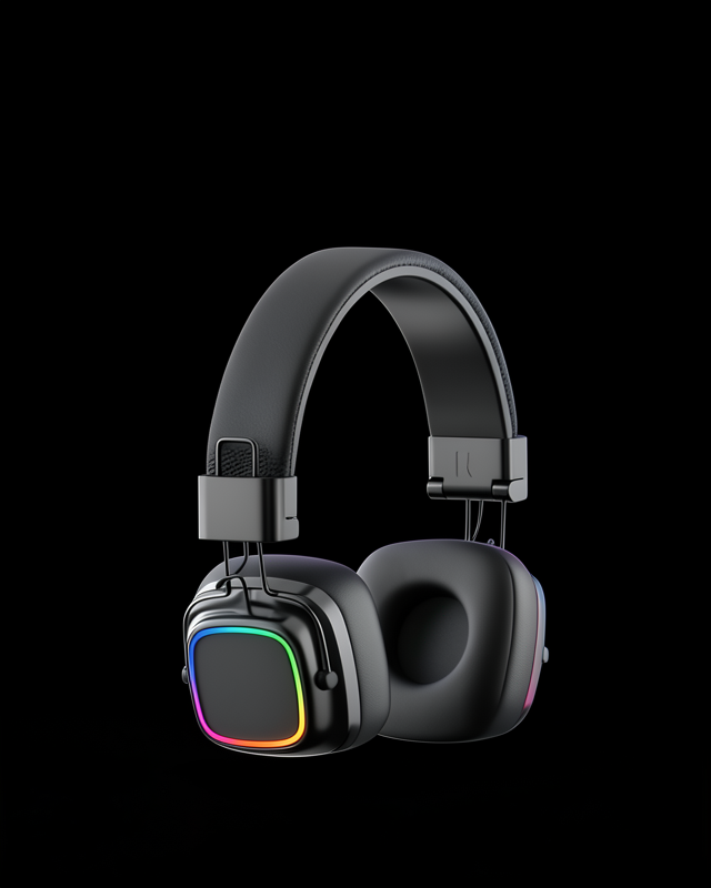 Kulak Üstü Bluetooth Kulaklık Katlanabilir RGB Işıklı UUCZZZXY30SODO-4