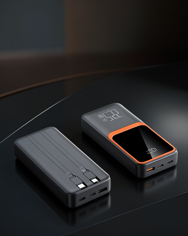 20.000 mAh Powerbank 22.5W Hızlı Şarj Dijital Göstergeli