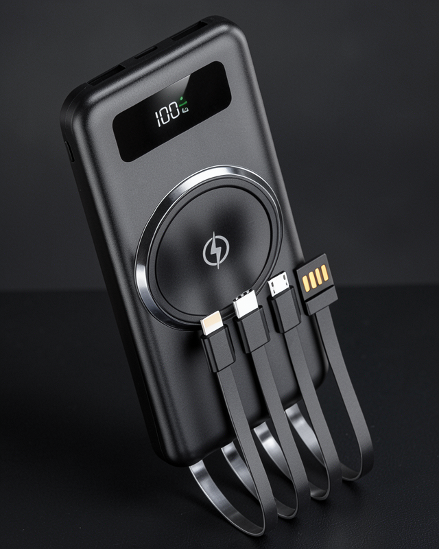 Kablolu ve Kablosuz Şarjlı 10000 Mah Powerbank UUCZZZPWPG10POWERBANKKKKK3