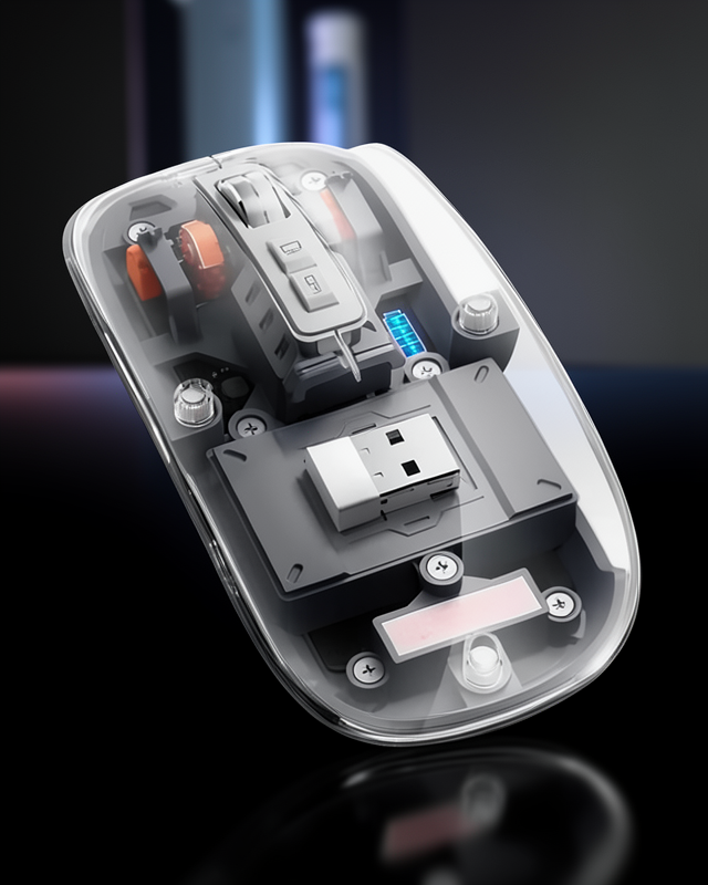 Kablosuz Fare Bluetooth 5.0 ve 2.4GHz Çift Modlu UUCZZZPG9010MOUSEEEE1
