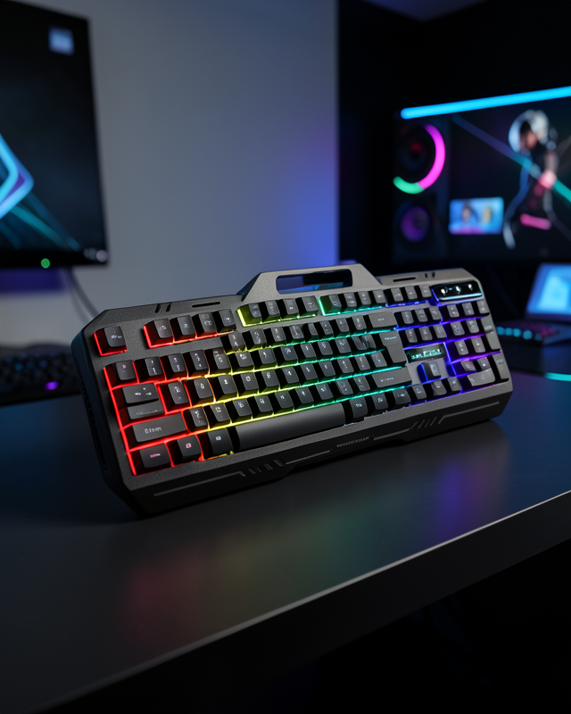 Işıklı Mekanik Gaming Klavye ve Fare Seti UUCZZZPG8018KLAVYEEEEE1