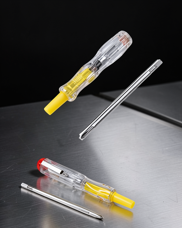 Çift Uçlu Elektrik Test Kalemi UUCZZZJF508KONTROLKALEMİİİİİİ3