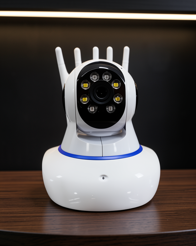 Motorlu 1080P WiFi Kamera 5 Antenli LED Aydınlatmalı UUCZZZWİFİKAMERAAAAA3