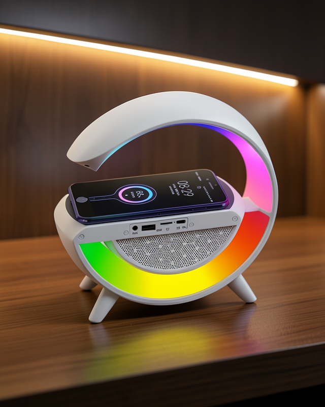 Bluetooth Hoparlör G Şekli RGB Lamba UUCZZZGOOGLEDÜZZZZ1