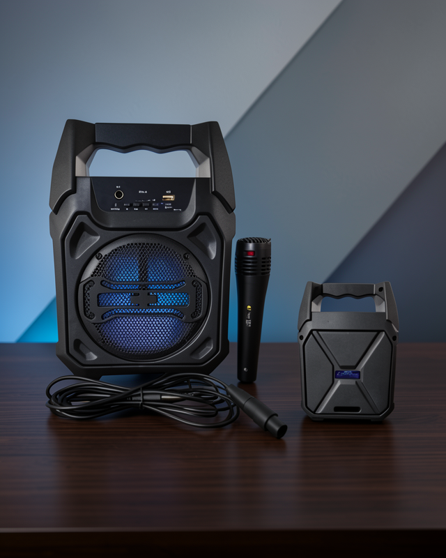 Bluetooth Hoparlör FM Radyolu 6.5İNÇ HD Ses UUCZZZ1283HOPARLÖRRR2