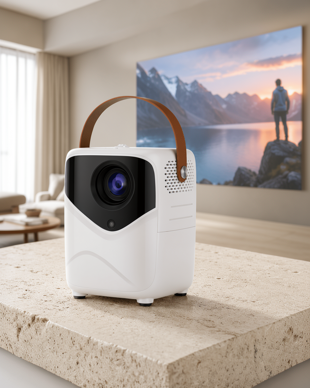 Taşınabilir Akıllı Projektör 1080P 64GB Hafıza XUCZZZPROJEKSİYON-2-1