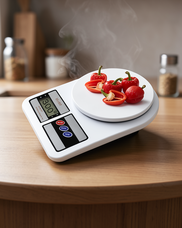 Dijital Mutfak Tartısı 10 Kg Kapasiteli 1 Gram Hassasiyet