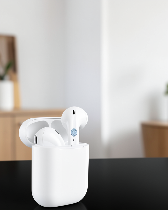 Kablosuz Bluetooth Kulaklık Çift Mikrofonlu Dokunmatik UUCZZZTWSİ18KULAKLIKKK2
