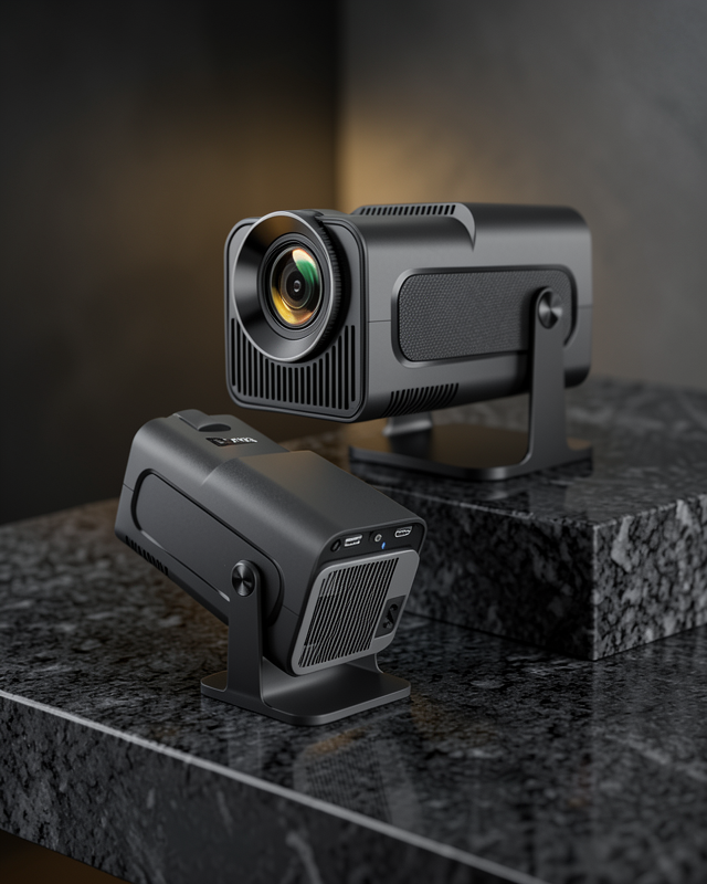 Taşınabilir Game Projektör 1080P 4K Çift Kollu UUCZZZPROJEKSİYONGAMEBOXX1