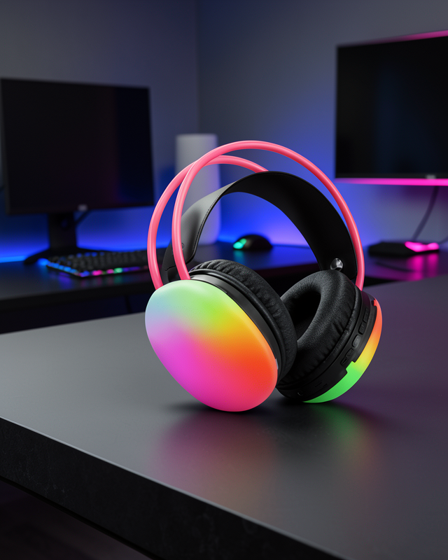 Ergonomik RGB Bluetooth Kulaklık 3D Ses XUCZZZPG580KULAKLIKKKKKKK-2-1