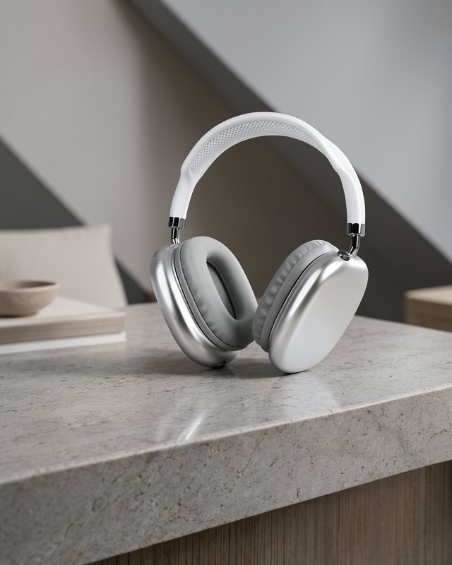 Kulak Üstü Kulaklık Bluetooth 5.0 Uzamsal Ses XUCZZZP9KULAKLIKBEYAZ-2-1