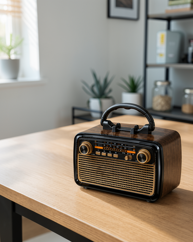 Bluetooth'lu LED Işıklı Müzik Kutusu XUCZZZNOSTALJİKR-3