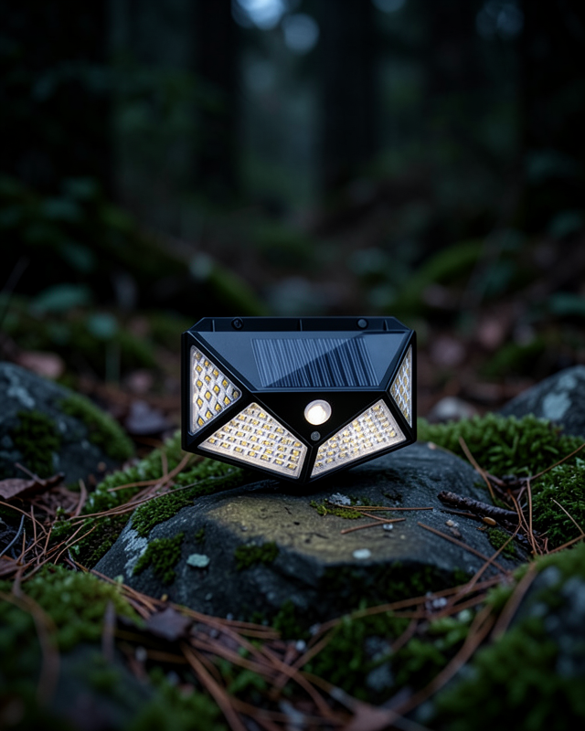 Bahçe Lambası 100 Led Sensörlü Su Geçirmez UUCZDUVARLAMBASI2