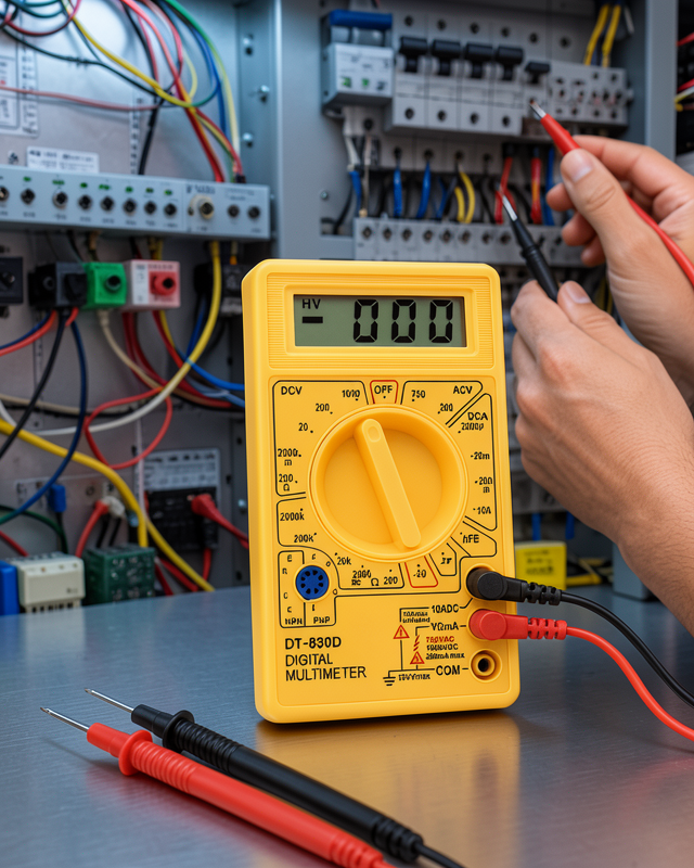 Dijital Ölçü Aleti LCD Ekranlı XUCZZZMULTİMETRE-4-1