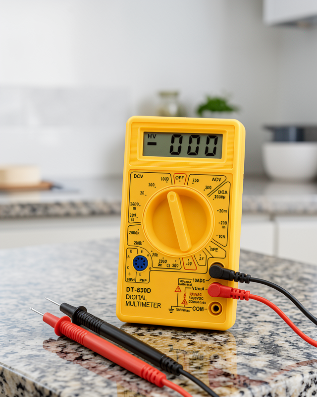 Dijital Multimetre AC DC Ölçüm LCD Ekranlı XUCZZZMULTİMETRE-6