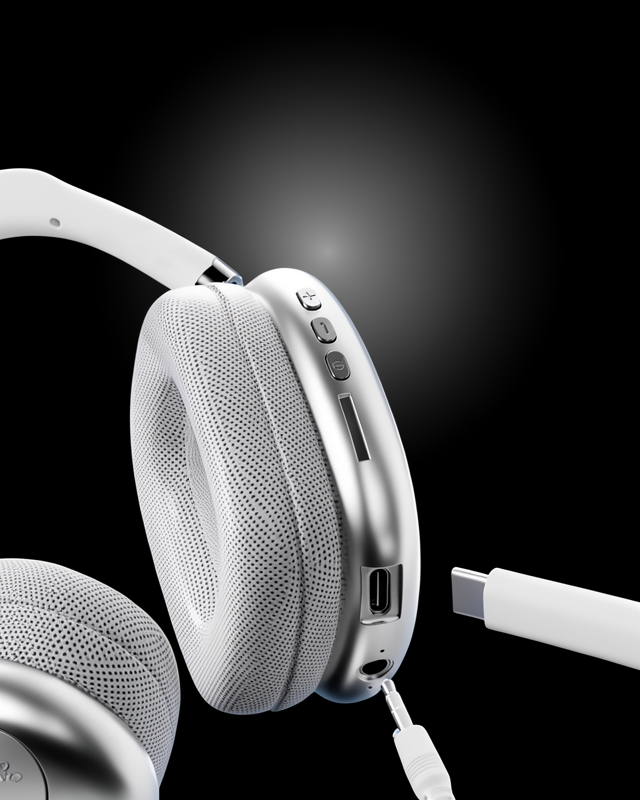 Kulaküstü Bluetooth Kulaklık P9 Air Max 5.0 Mikrofonlu Beyaz UUCZP9KULAKLIKB13