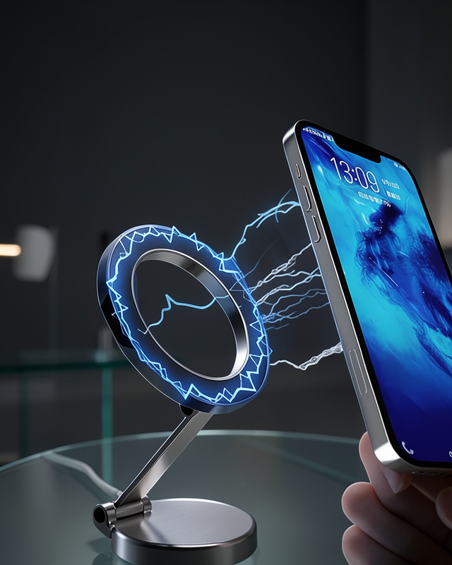 Araç İçi Telefon Tutucu Katlanabilir Manyetik Tasarım UUCZTELEFONT3