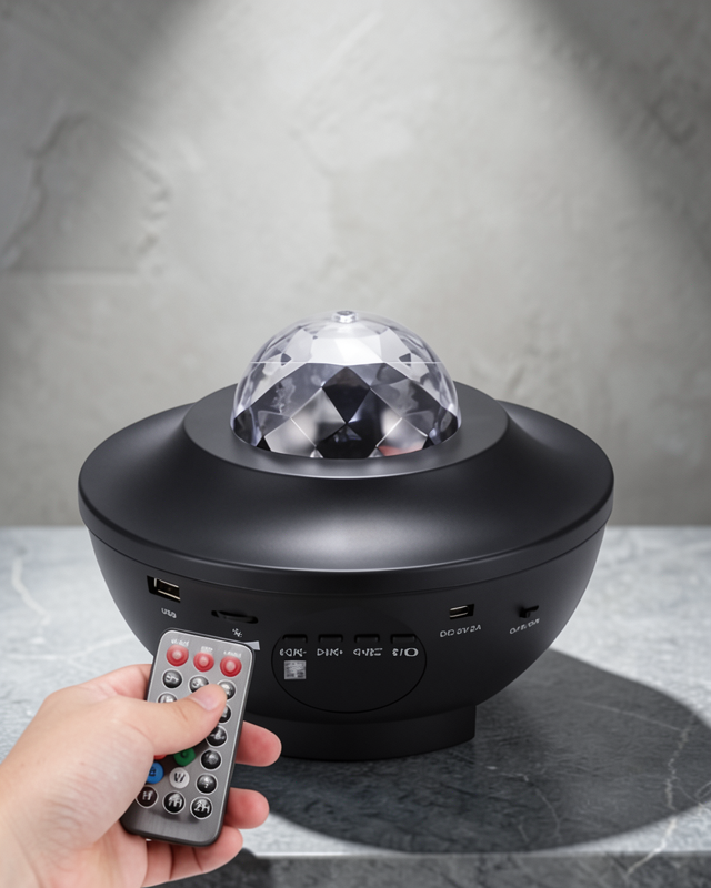 Taşınabilir Bluetooth Hoparlör Yıldız Gece Lambası Disko Topu UUCZXY918HPARLÖR2