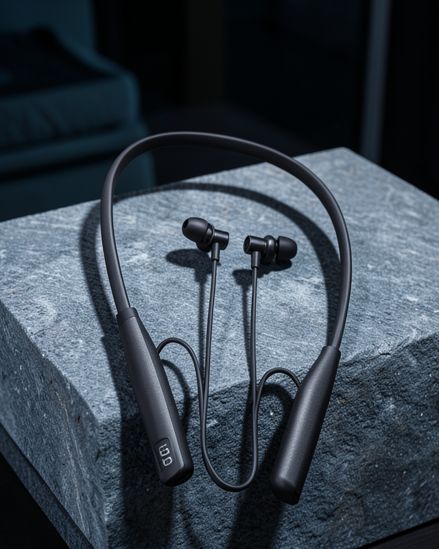Boyun Bantlı Bluetooth Kulaklık Uzun Süreli Şarj IPX5 Su Geçirmez