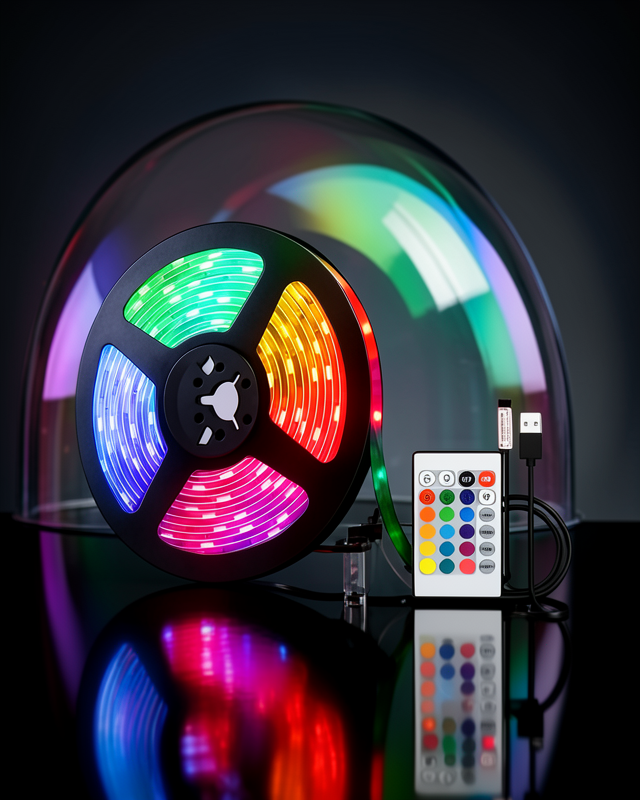 Smart Şerit LED 10 Metre Kumandalı TV Arkası