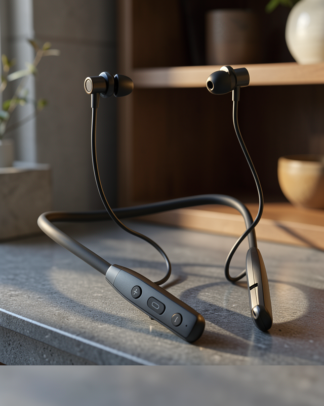 Boyun Bantlı Bluetooth Kulaklık ANC Özellikli UUCZ60SAATKULAKLIK1