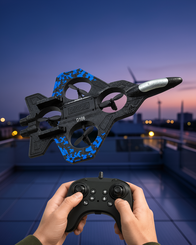 Uzaktan Kumandalı Drone 4 Pervaneli 2.4G 360 Derece Takla LED Işıklı