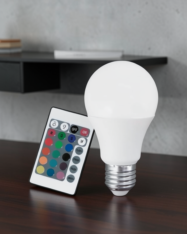 RGB Led Işık Ampul 100 Watt UUCZRGBLAMBA2