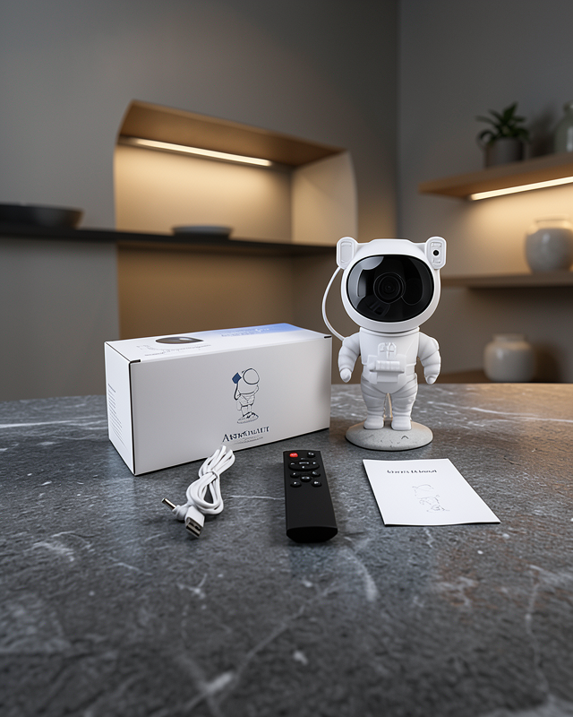 Astronot Projeksiyon Lamba Speaker UUCZASTRONOTLAMBA2