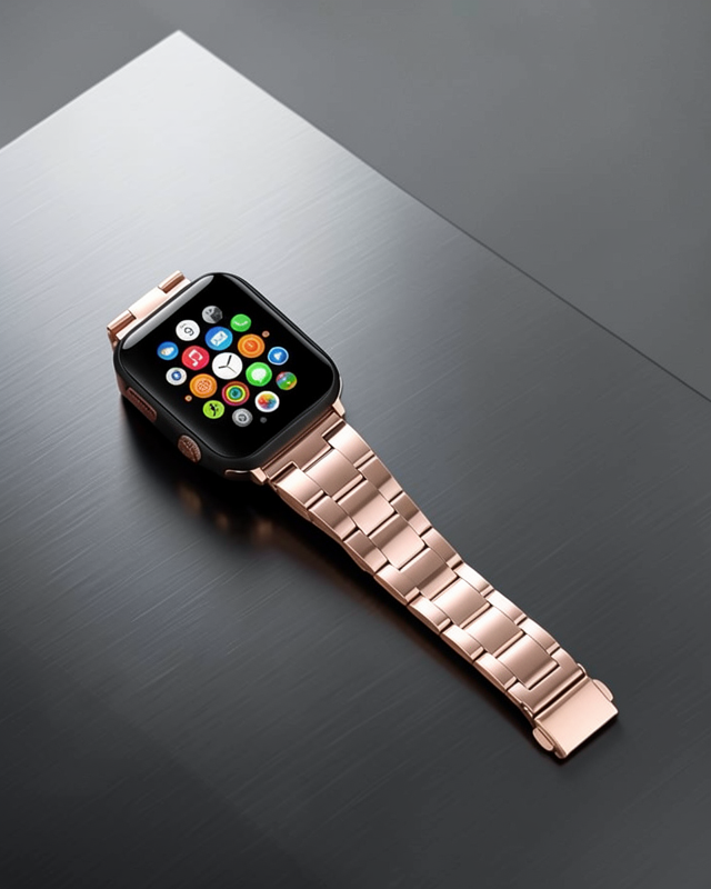 Akıllı Saat UUCZG9MİNİSAAT2 Rose Gold Kasa GPS ve Uzun Pil Ömrü