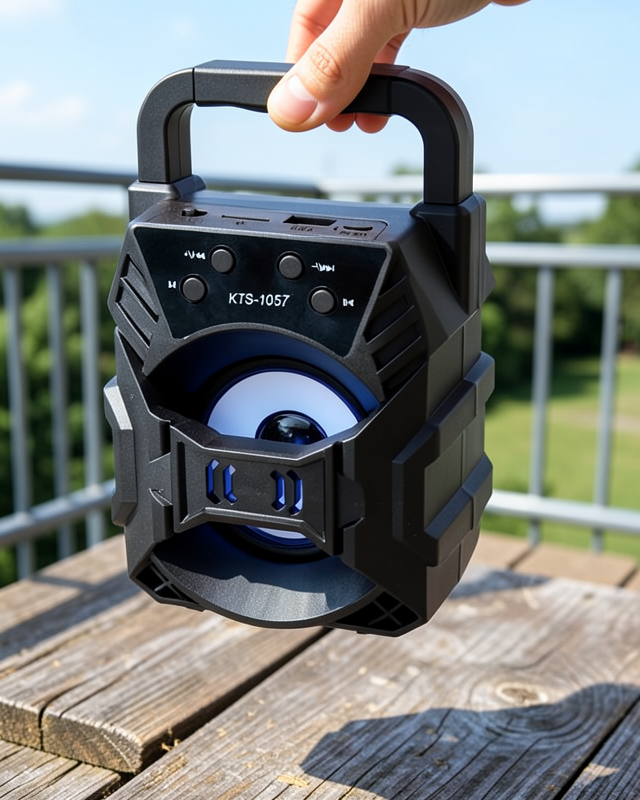 Işıklı Bluetooth Hoparlör 3 inç Sürücülü UUCZKTS1057HOPARLÖR2