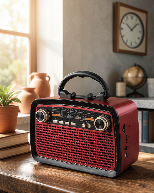 Bluetooth Hoparlör - Kablosuz Bağlantı, Radyo Destekli, Model