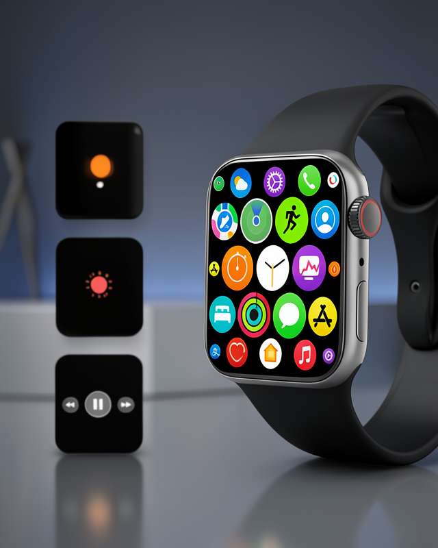 Akıllı Saat 44mm Çelik Kasa OLED Ekran UUCZT700SAATT2