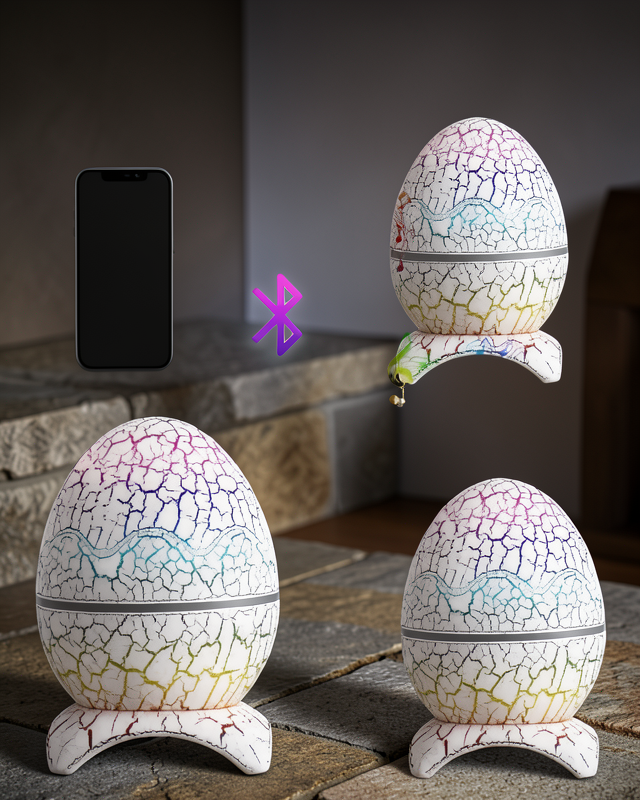 Yumurta Işık Projeksiyonu + Bluetooth Hoparlör UUCZK890SPEAKER