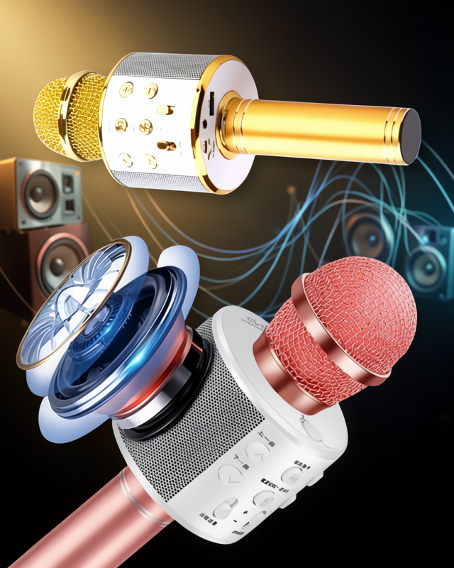 Kareoke Mikrofon UUCZKAREOKEMIKROFONN