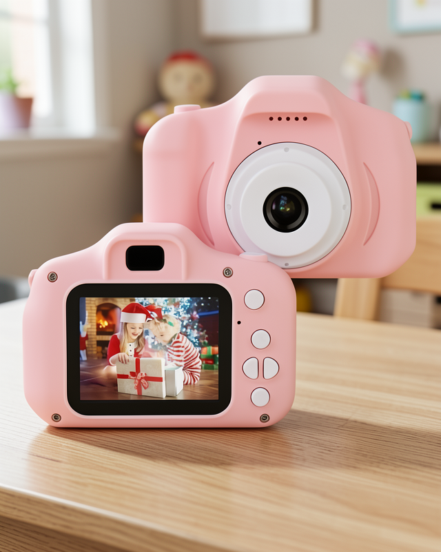 Çocuk Kamera Pembe 1080p 2.0 Inç Ekran UUCZÇOCUKKAMERASI