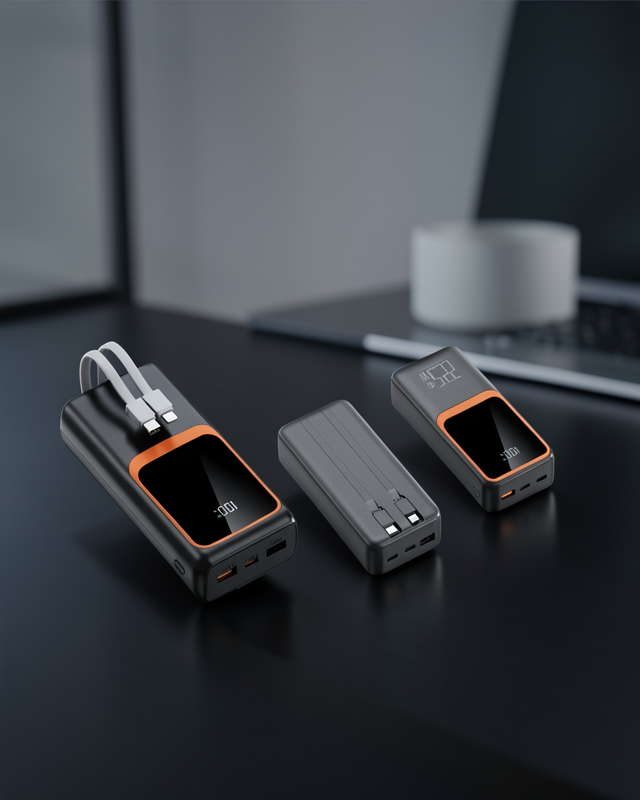 Powerbank 20000 mAh 22.5W Hızlı Şarj Dahili Kablolu UCZZZ20.000POWERHIZLI1-6