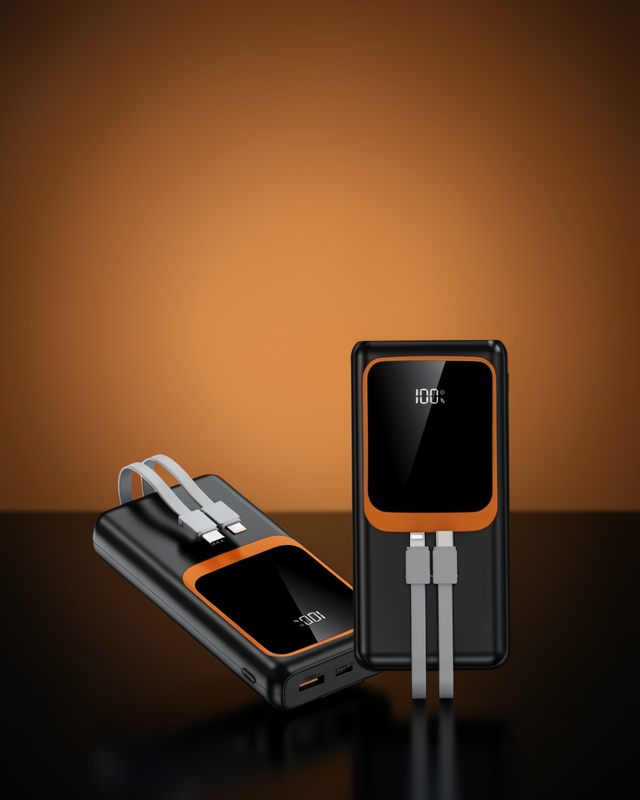 Powerbank 20.000 mAh 22.5W Hızlı Şarj Dijital Göstergeli