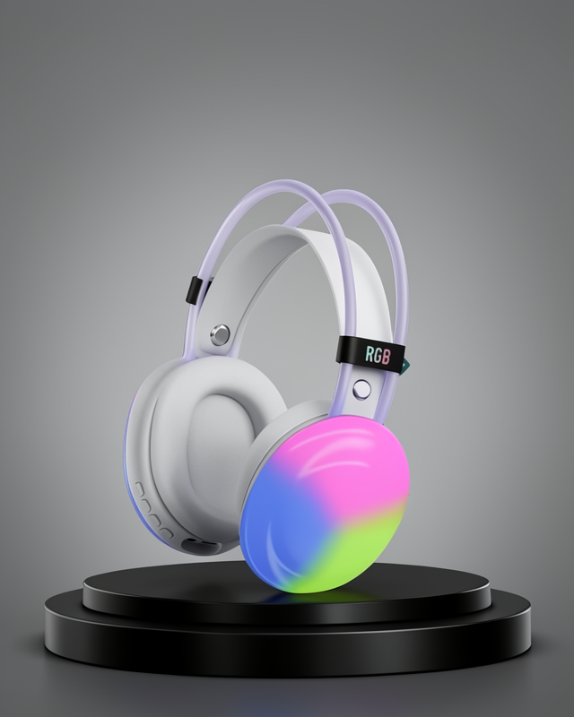 Kulak Üstü Bluetooth Kulaklık RGB Işıklı UCZZZPG580KULAKLIKKKKKKK4