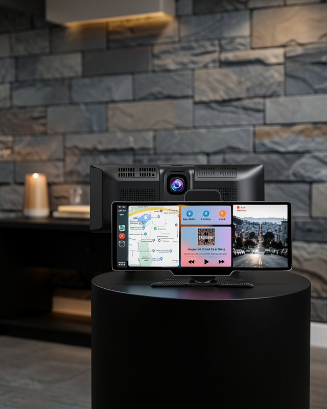 10.2 İnç 4K Çift Kameralı Araç Multimedya Ekranı UCZZZC1ÖNARKAKAMERASIIIIII3