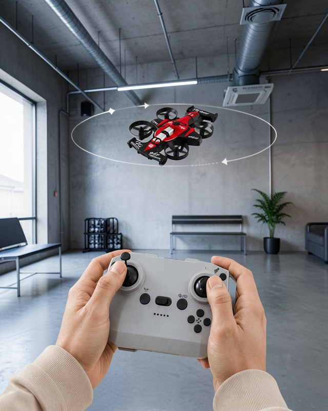 RC Drone 360° Akrobatik Dönüş UCZZARABADRON-1