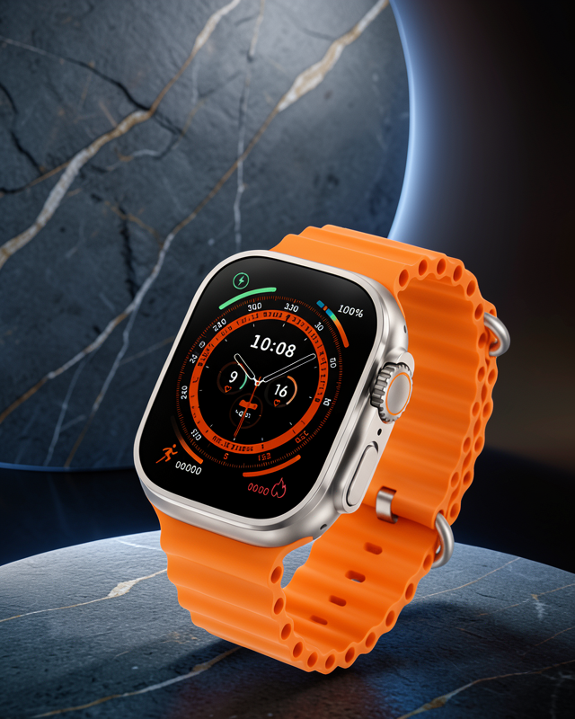 Akıllı Saat - Nabız Ölçer, GPS, Suya Dayanıklı XUCZZZGS8ULTRASAAT-3-1