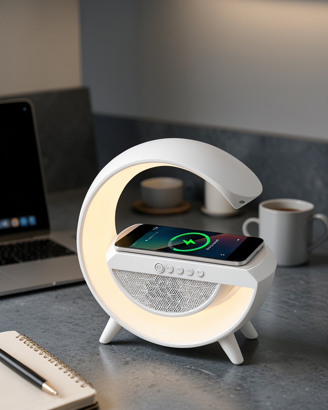 Bluetooth 5.0 Hoparlör RGB Gece Lambası FM Radyo XUCZZZGOOGLEDİJİTAL-1-1
